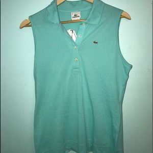 lacoste sleeveless shirt